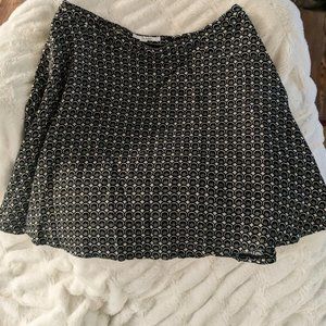 Boden B&W Circle Pattern Skirt